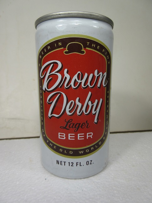 Brown Derby - General - aluminum - 3 cities - no UPC - Click Image to Close